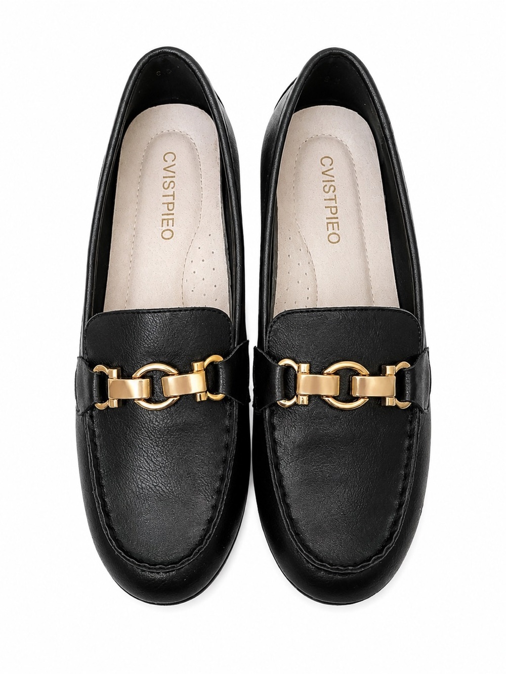 Cvistpieo Business Casual Loafers – Women’s 8.5 – Gold Bit Accent